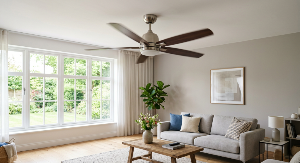 Cuánto consume un ventilador de techo
