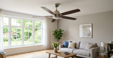 Cuánto consume un ventilador de techo