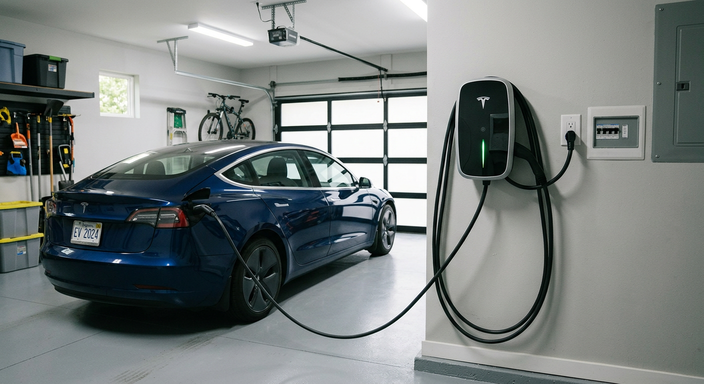 Cuánto consume cargar un coche eléctrico en casa
