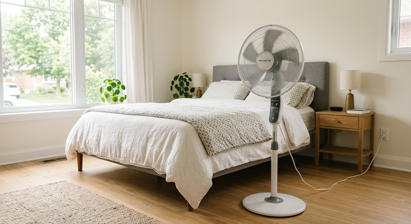 Cuánto consume un ventilador de pie comparado con uno de techo